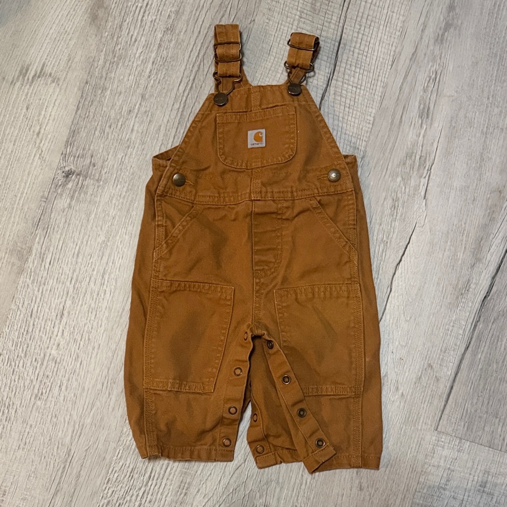 Carhartt Tan Kids Overalls